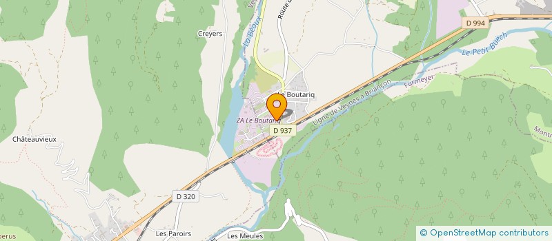 localisation de l'entreprise DE LA ROIZE à VEYNES