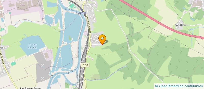 localisation de l'entreprise DE LA RONDE COUTURE  LUMES