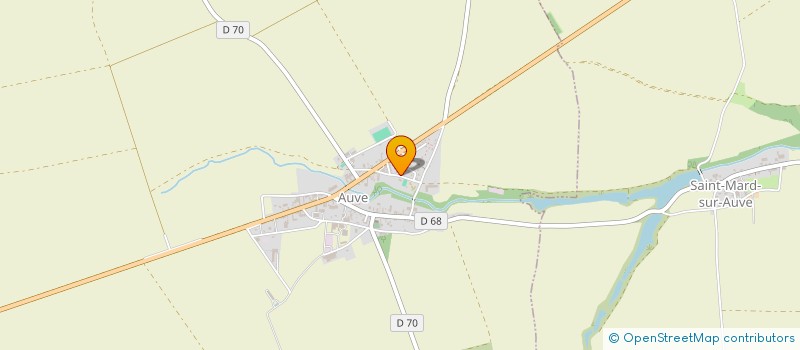 localisation de l'entreprise DE LA ROUGE VALLEE à AUVE