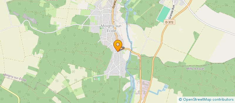 localisation de l'entreprise DE LA RUE CASIMIR PERIER à MOIGNY-SUR-ECOLE