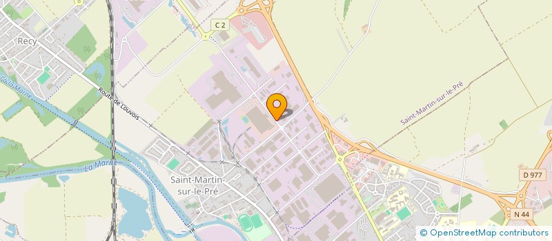 localisation de l'entreprise DE LA RUE CHARLES RAVEL  BEINE-NAUROY