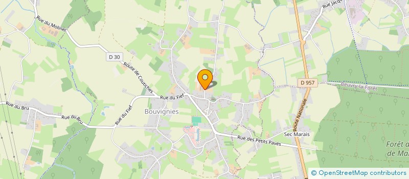 localisation de l'entreprise DE LA RUE RICHE à BOUVIGNIES