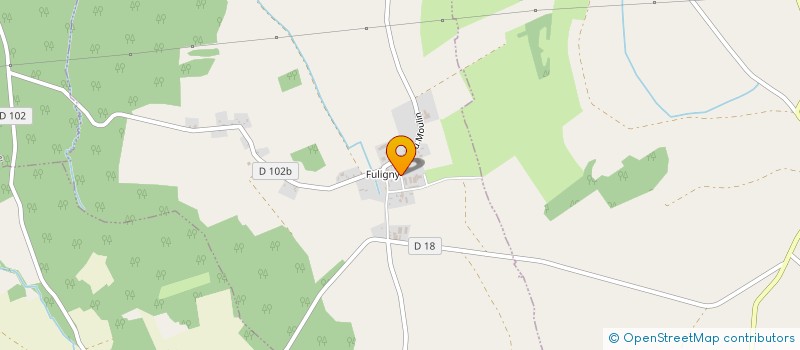 localisation de l'entreprise DE LA SABOTIERE à FULIGNY