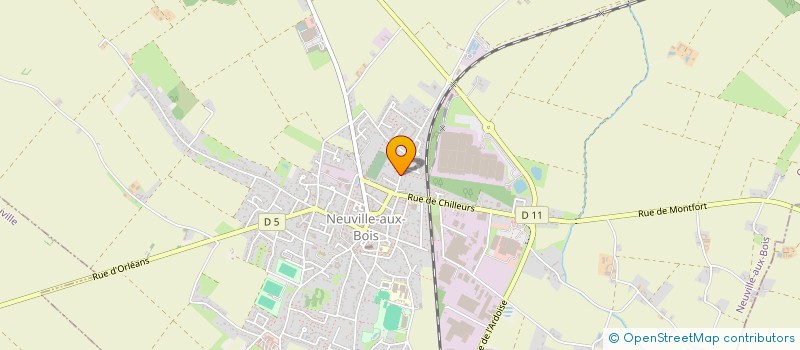 localisation de l'entreprise DE LA SEIGNE à NEUVILLE-AUX-BOIS