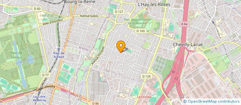 localisation de l'entreprise DE LA SEINE A L EUPHRATE à L'HAY-LES-ROSES