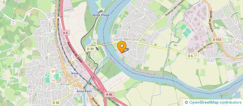 localisation de l'entreprise DE LA SELVE DU FAYN  SAINT-BERNARD