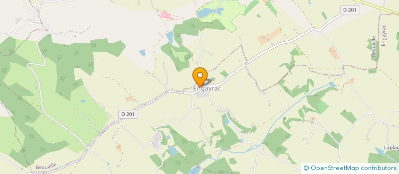 localisation de l'entreprise DE LA SEOUNE  BEAUVILLE