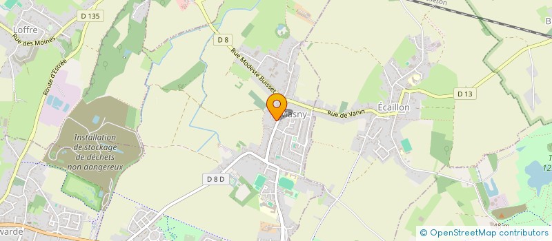 localisation de l'entreprise DE LA SERRA  MASNY