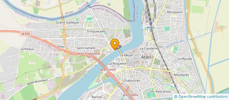 localisation de l'entreprise DE LA SIDERATION A LA RECONSTRUCTION à ARLES