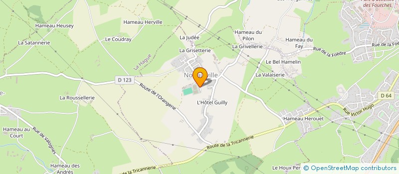 localisation de l'entreprise DE LA SOURCE  NOUAINVILLE