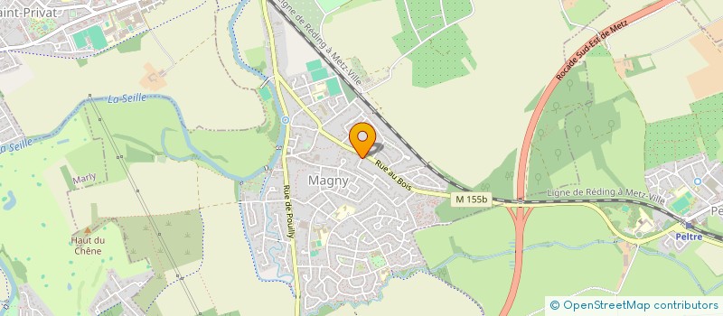 localisation de l'entreprise DE LA SOURCE  METZ