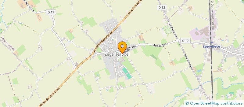 localisation de l'entreprise DE LA SOURCE NOTRE DAME  BOLLEZEELE