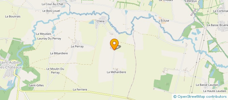 localisation de l'entreprise DE LA TAILLE  SAINT-AUBIN-DES-CHATEAUX