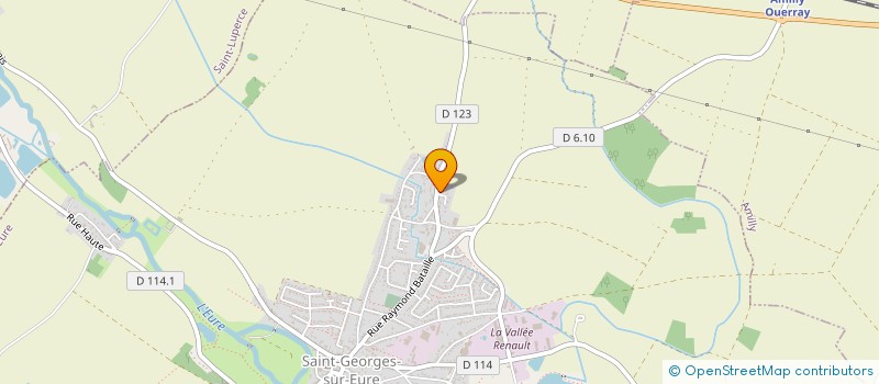 localisation de l'entreprise DE LA TAYE à NOGENT-SUR-EURE