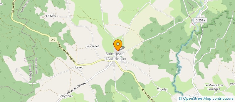 localisation de l'entreprise DE LA TERRE A L'ASSIETTE à CRAPONNE-SUR-ARZON