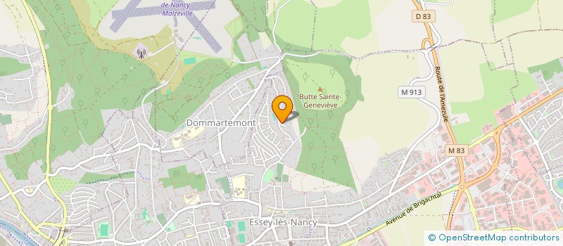 localisation de l'entreprise DE LA TORTUE  ESSEY-LES-NANCY