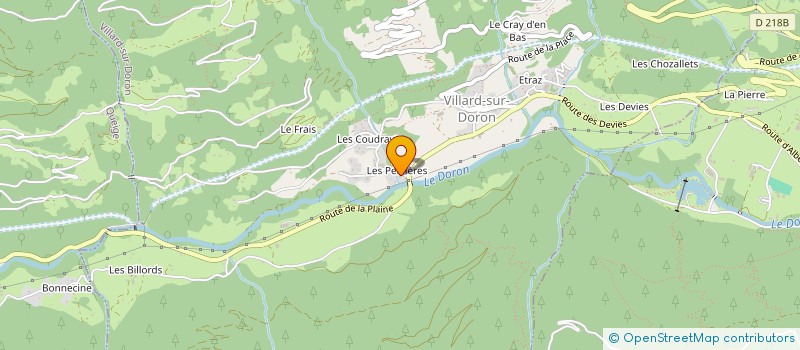 localisation de l'entreprise DE LA TOUR à VILLARD-SUR-DORON