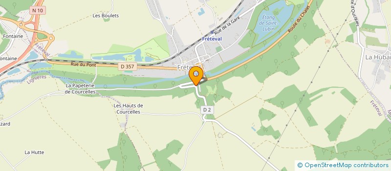localisation de l'entreprise DE LA TOUR à FRETEVAL