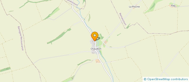 localisation de l'entreprise DE LA TRINITE  SAINT-FERGEUX