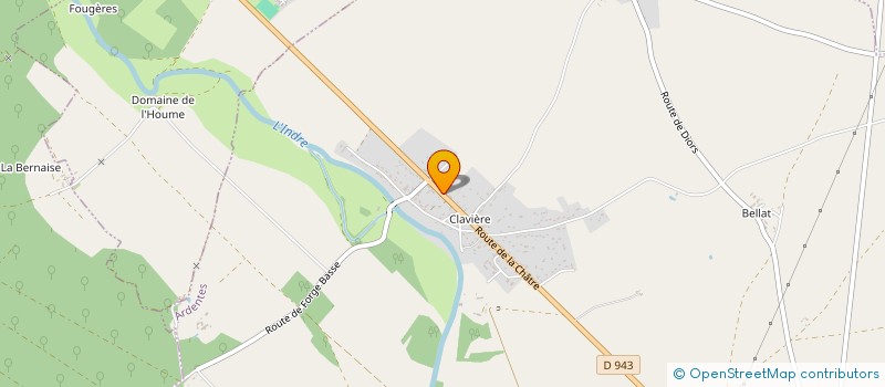 localisation de l'entreprise DE LA TUILERIE à AMBRAULT