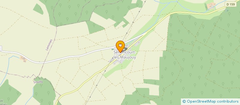 localisation de l'entreprise DE LA TUILETTE  SENONCOURT-LES-MAUJOUY