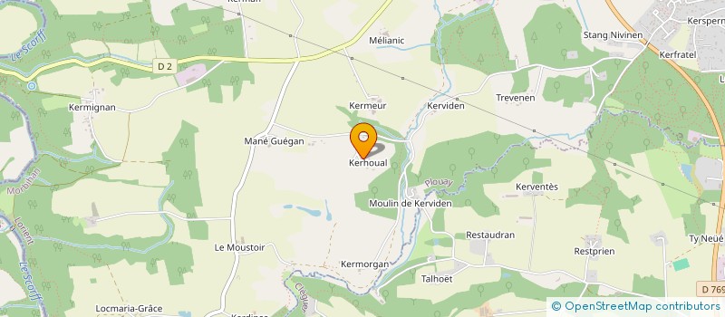 localisation de l'entreprise DE LA VALLEE  INGUINIEL