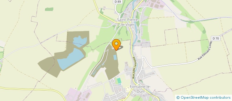 localisation de l'entreprise DE LA VALLEE  AUTIGNY