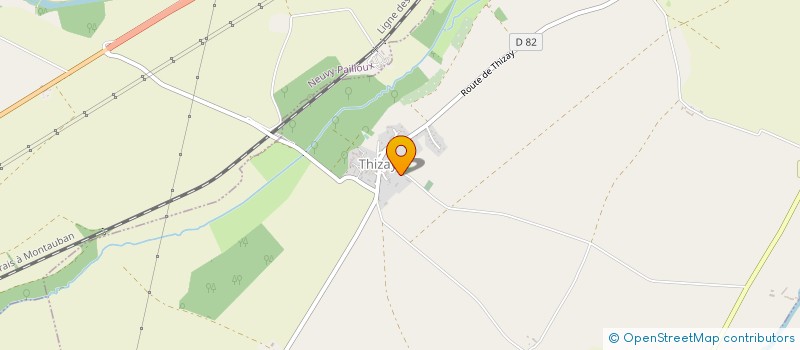localisation de l'entreprise DE LA VALLEE à THIZAY