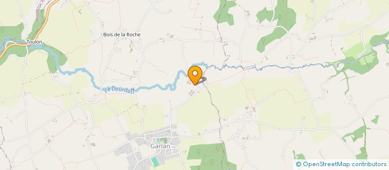 localisation de l'entreprise DE LA VALLEE à GARLAN