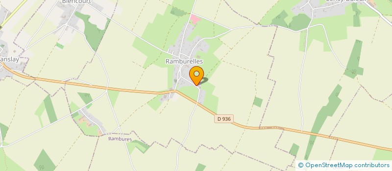 localisation de l'entreprise DE LA VALLEE DE BULEUX  RAMBURELLES