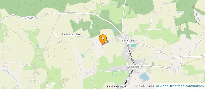 localisation de l'entreprise DE LA VALLEE DE LA RANCE à LE MENE