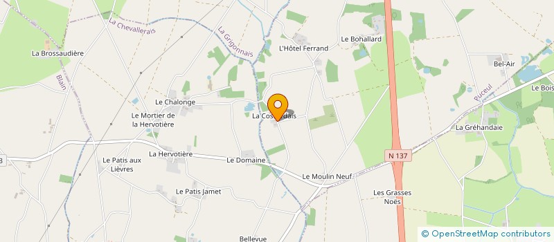 localisation de l'entreprise DE LA VALLEE DE SAINT FLOUR à PUCEUL