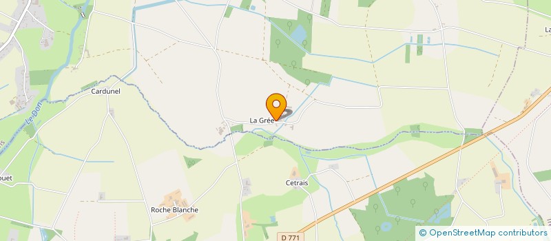localisation de l'entreprise DE LA VALLEE DE SAUZIGNAC à JANS
