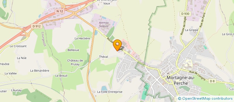 localisation de l'entreprise DE LA VEGA à SAINT-LANGIS-LES-MORTAGNE