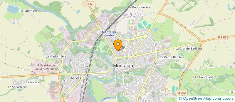 localisation de l'entreprise DE LA VENDEE AUX GRANDES ECOLES à MONTAIGU-VENDEE