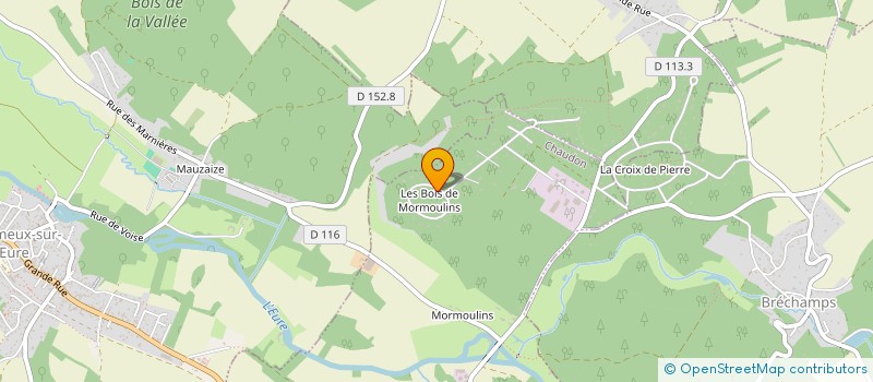 localisation de l'entreprise DE LA VICTOIRE à CHAUDON