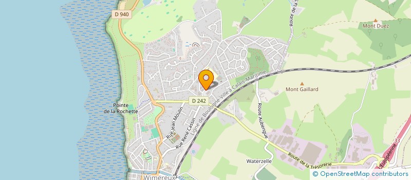 localisation de l'entreprise DE LA VIGNE AU VERRE à WIMEREUX