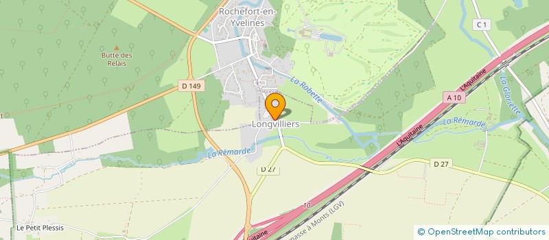 localisation de l'entreprise DE LA VILLENEUVE  LONGVILLIERS