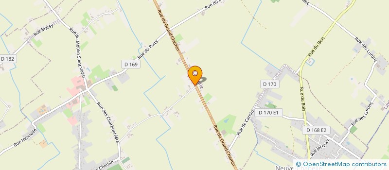 localisation de l'entreprise DE LA VILLETTE  RICHEBOURG