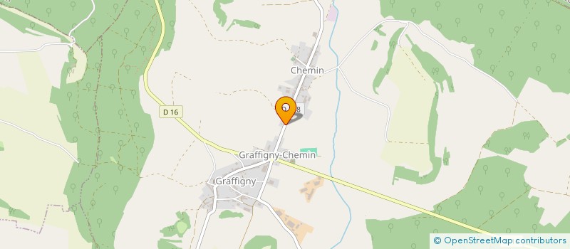 localisation de l'entreprise DE LA VOIE ROMAINE à GRAFFIGNY-CHEMIN