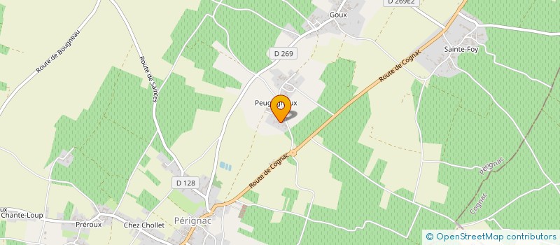 localisation de l'entreprise DE LA WINERY à PERIGNAC