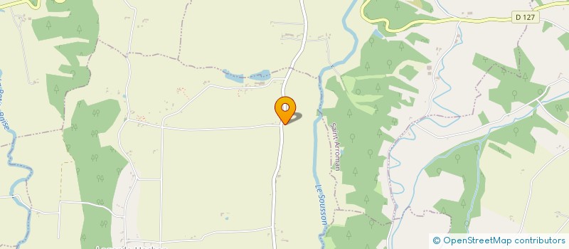 localisation de l'entreprise DE LABAT  SAINT-MARTIN