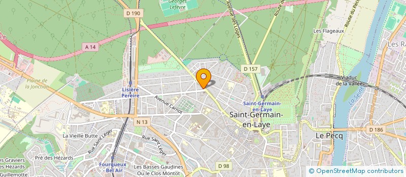 localisation de l'entreprise DE LAGE  SAINT-GERMAIN-EN-LAYE