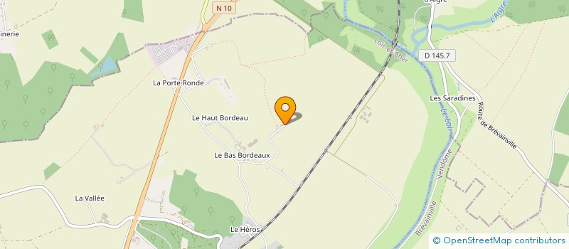 localisation de l'entreprise DE LANGLAITANG  SAINT-JEAN-FROIDMENTEL