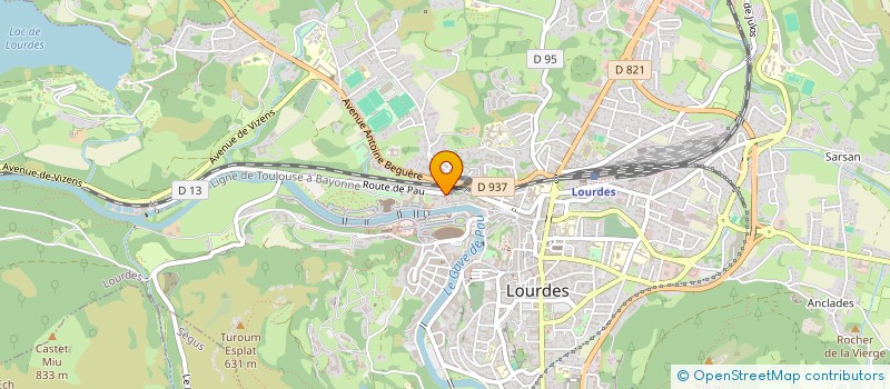 localisation de l'entreprise DE LAS SAYETTES  BARLEST