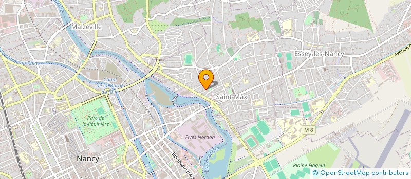 localisation de l'entreprise DE LAUREY  SAINT-MAX