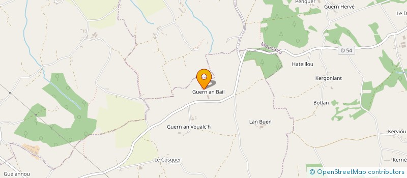 localisation de l'entreprise DE LAVAQUER  GURUNHUEL