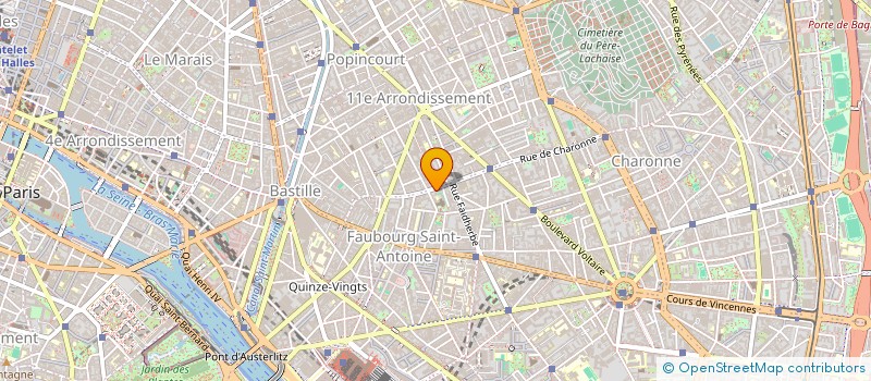 localisation de l'entreprise DE LAVAYI  PARIS