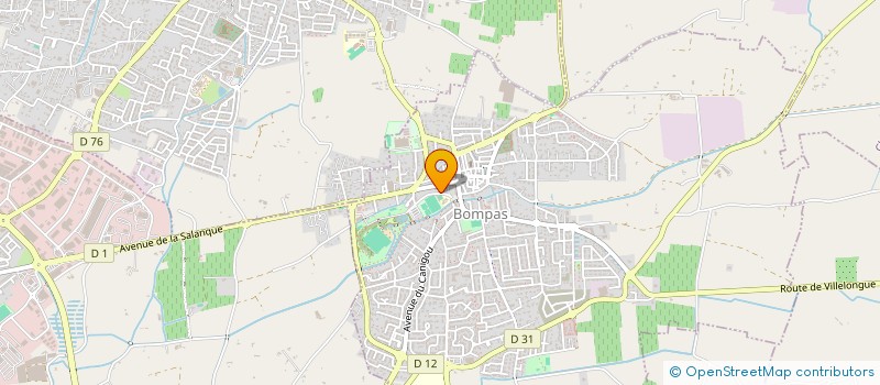 localisation de l'entreprise DE LAVIE à BOMPAS