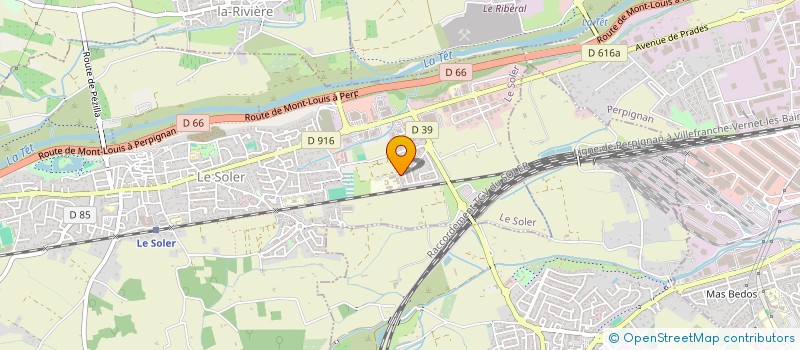 localisation de l'entreprise DE LEA  LE SOLER